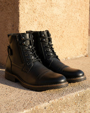 Load image into Gallery viewer, Vostey Men's Boots Boots for Men Casual Boots Motorcycle Combat Ankle Dress Boots Mens