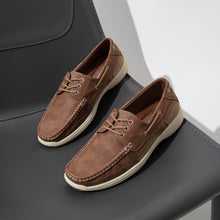 Load image into Gallery viewer, Vostey Men's Slip-On Boat Loafers