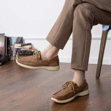Load image into Gallery viewer, Vostey Men's Slip-On Boat Loafers