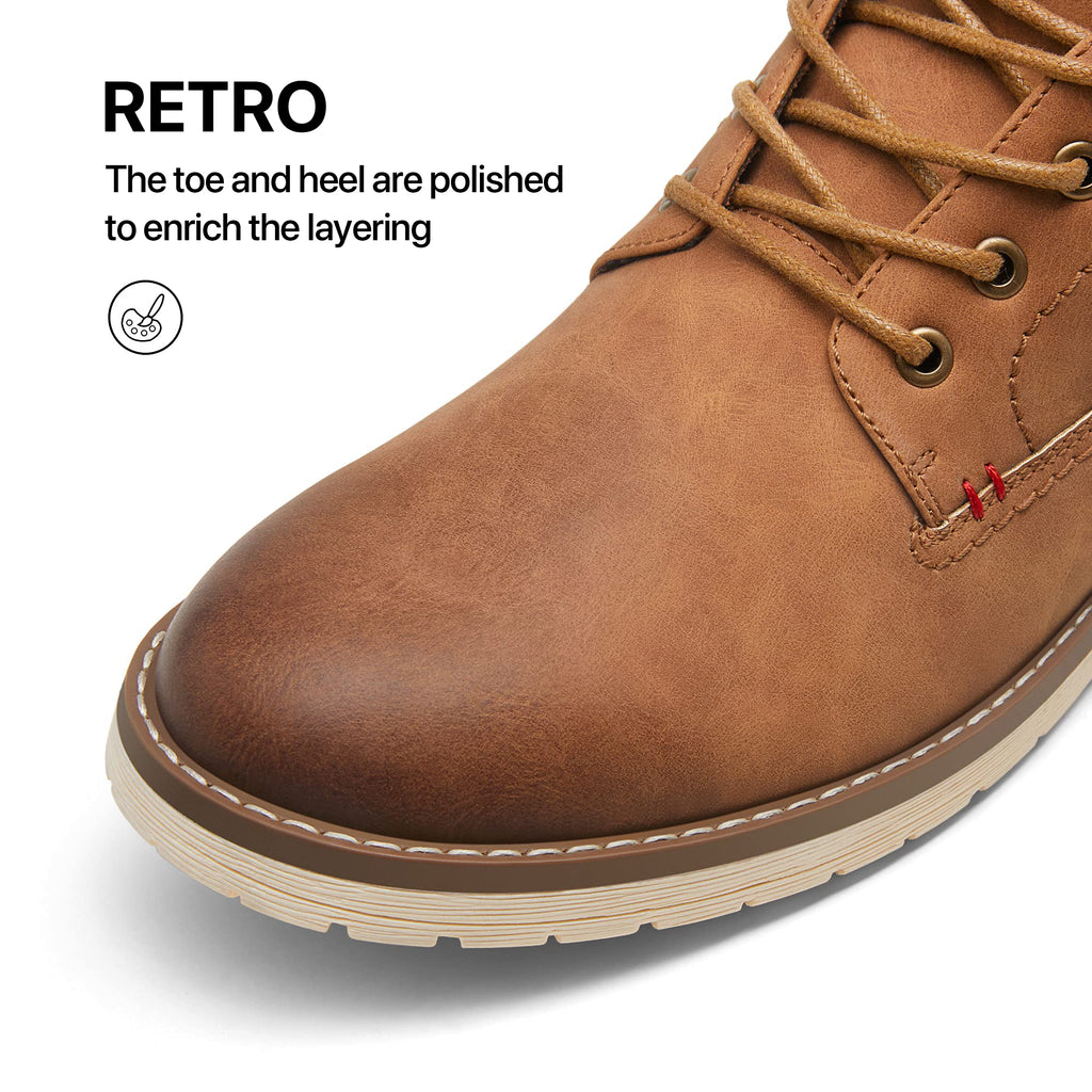Vostey Men's Hiking Boots Waterproof Casual Chukka Boots for Men