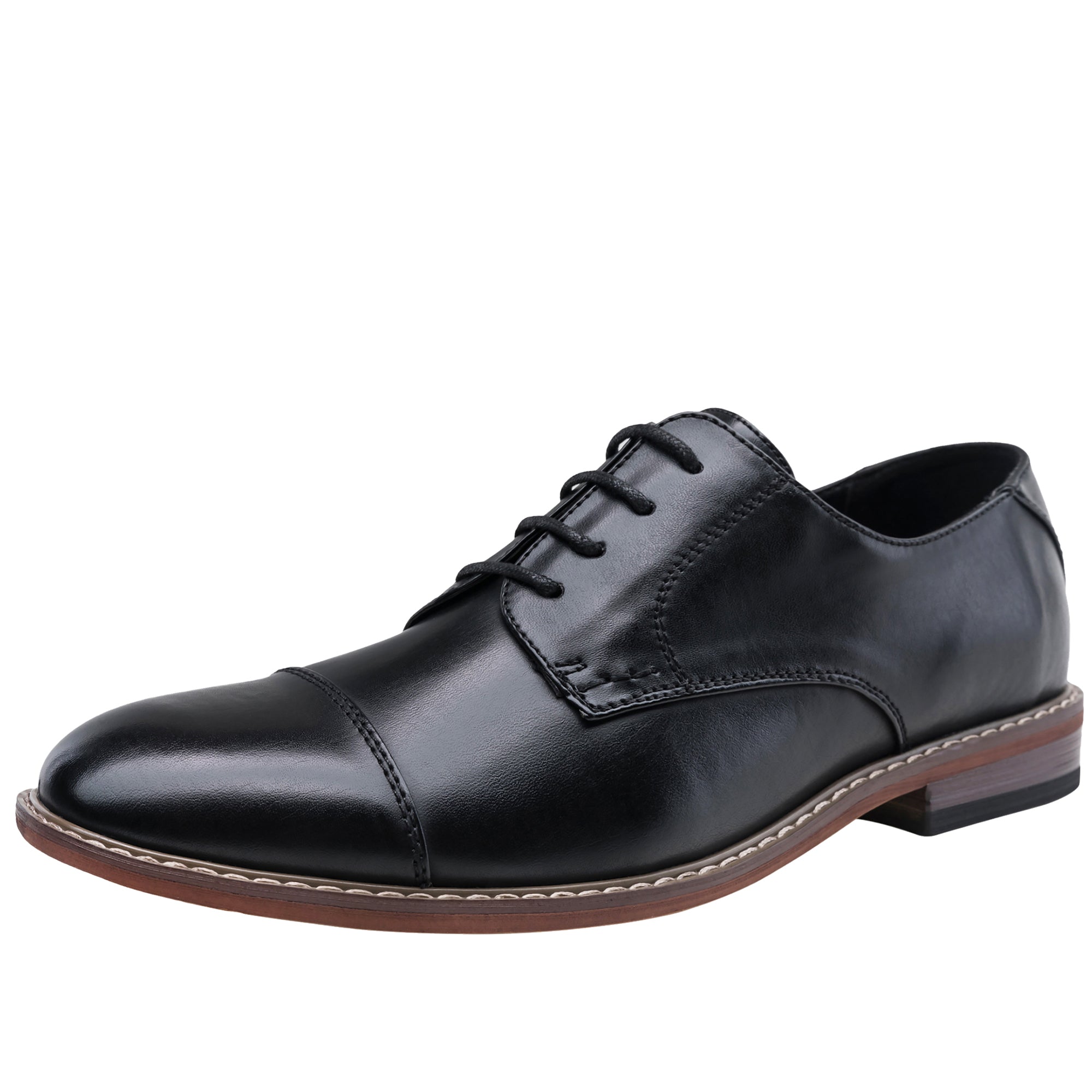 ウィールローブ　#15065 STRAIGHT TIP OXFORD BLACK Straight Tip Oxford - Black - Zip Last– Bridlen