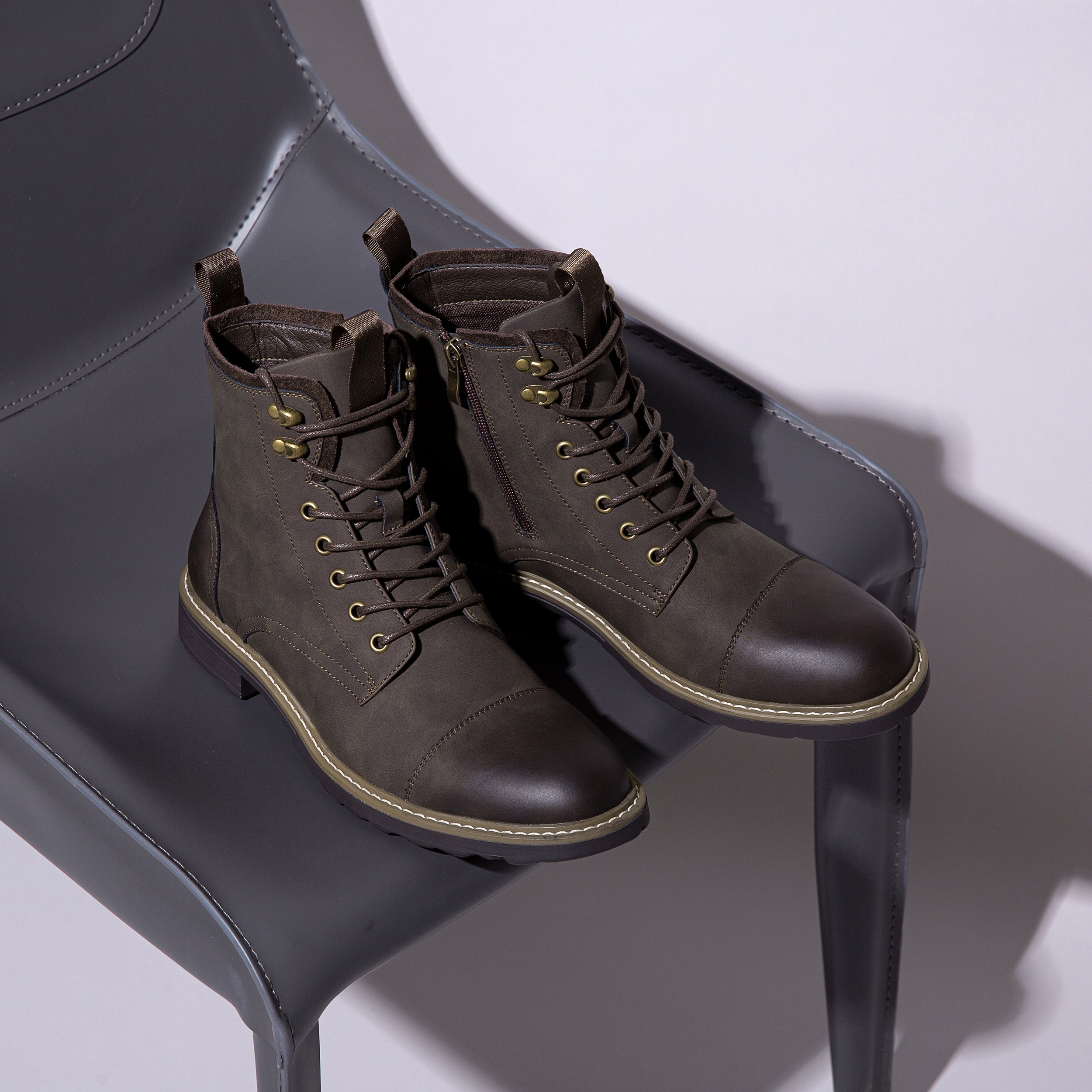 Vostey Mens Boots Motorcycle Casual Boots for Men Zipper Fashion Chukk – VOSTEY SHOES Vostey Mens Boots Motorcycle Casual Boots for Men Zipper Fashion Chukk – VOSTEY SHOES