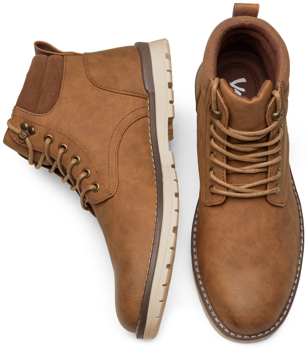 Vostey Men's Hiking Boots Waterproof Casual Chukka Boots for Men
