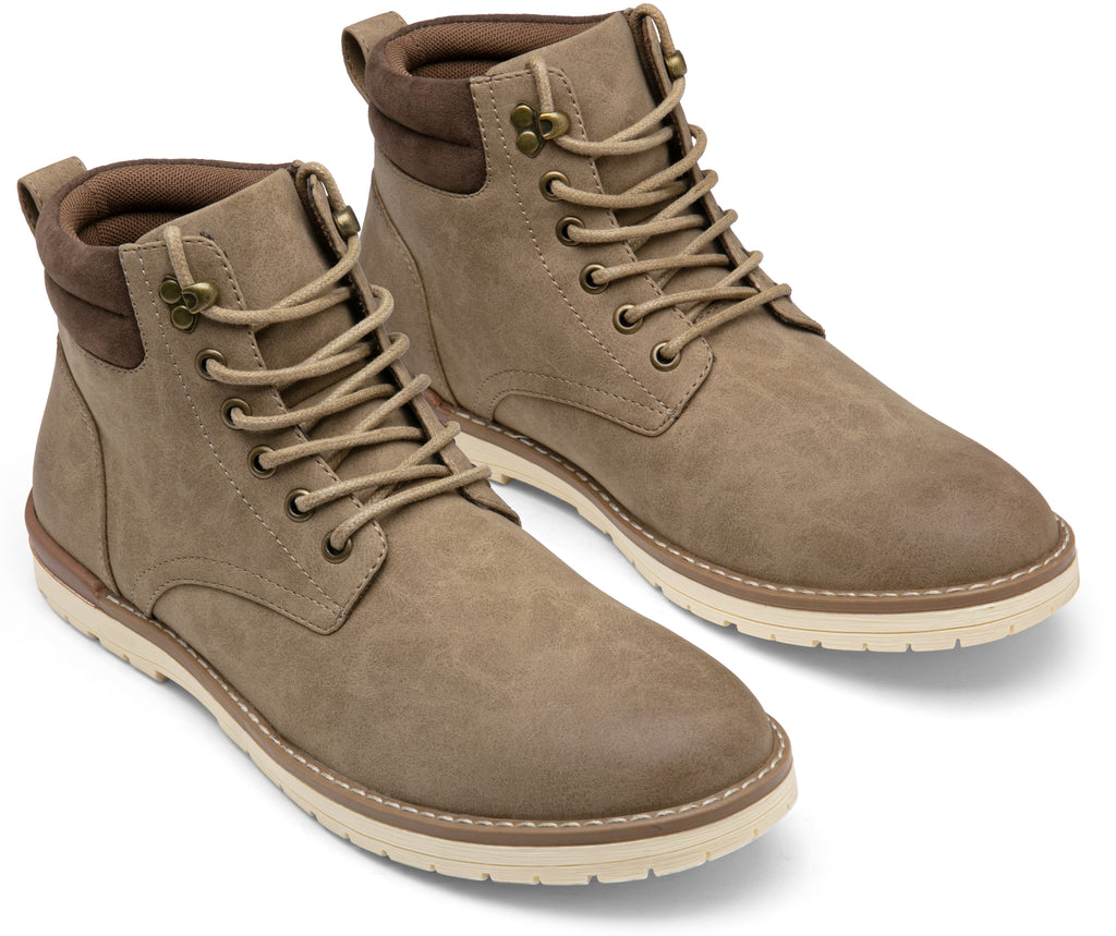 Vostey Men's Hiking Boots Waterproof Casual Chukka Boots for Men