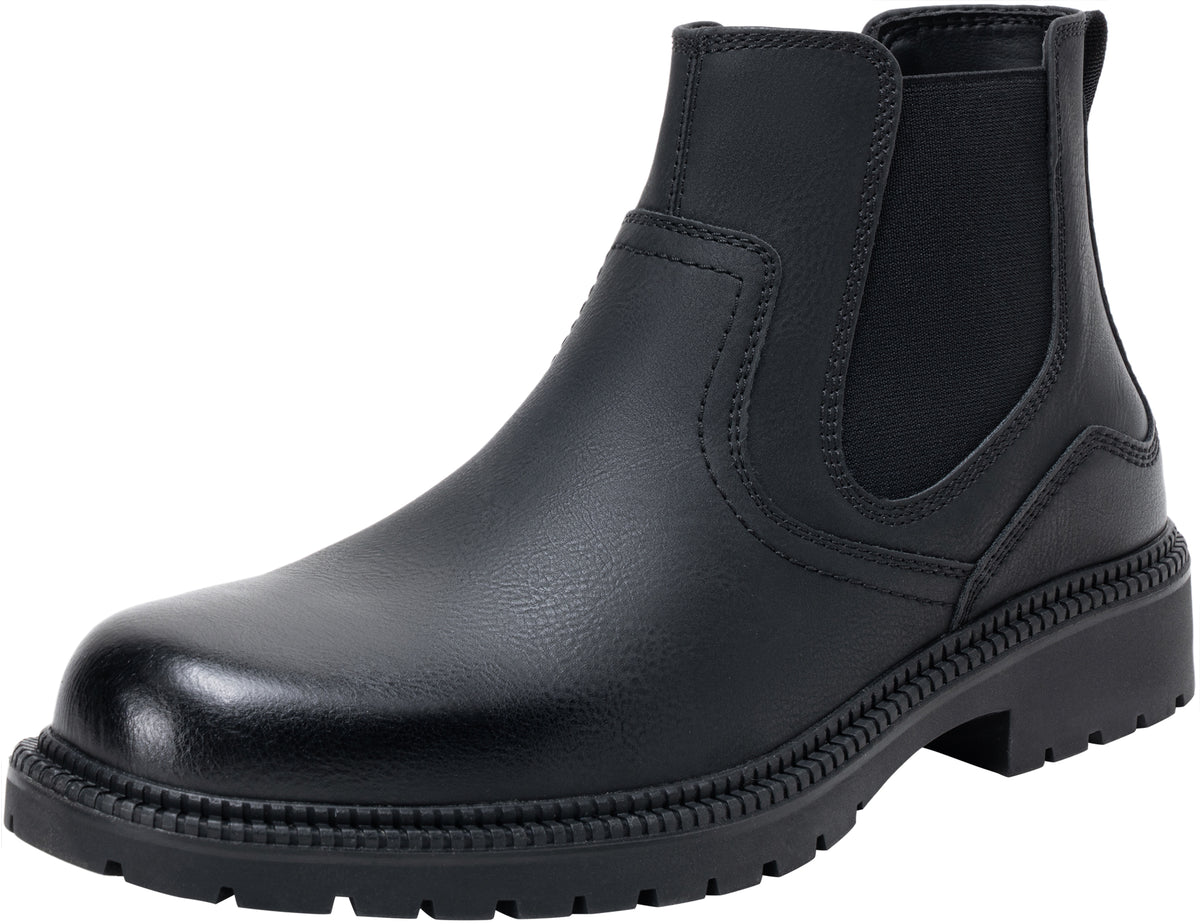 Vostey Men's Chelsea Boots Slip On Casual Ankle Boots