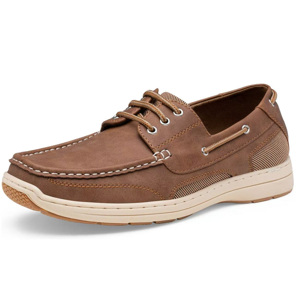 Vostey Men's Slip-On Boat Loafers